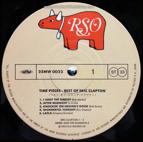 Eric Clapton - Time Pieces / The Best of Eric Clapton