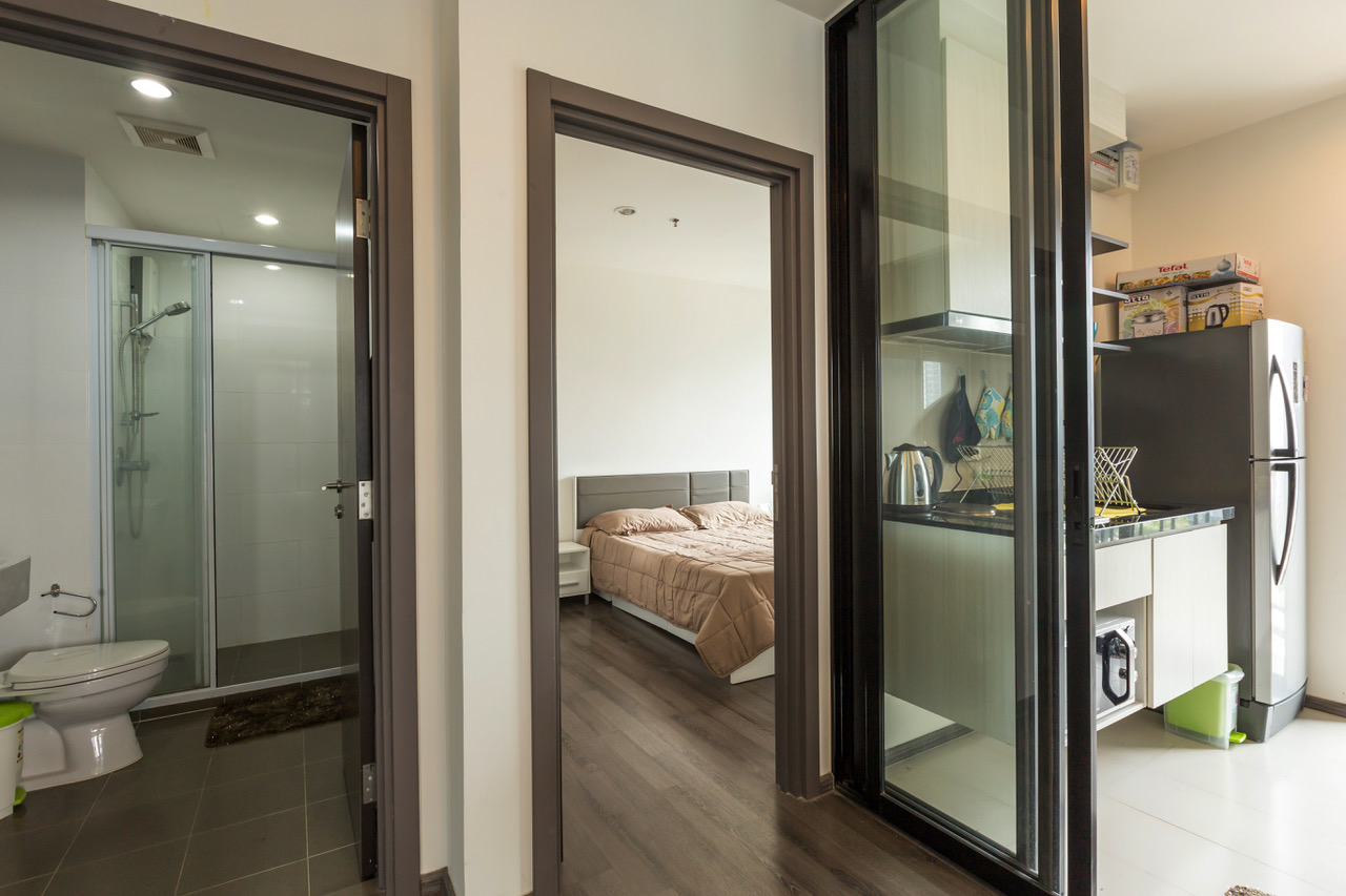 ให้เช่าคอนโด The Base Park East Sukhumvit 77 (เดอะ เบส พาร์ค อีสท์ สุขุมวิท 77 ห้อง 2 ห้องนอน 1 ห้องน้ำ