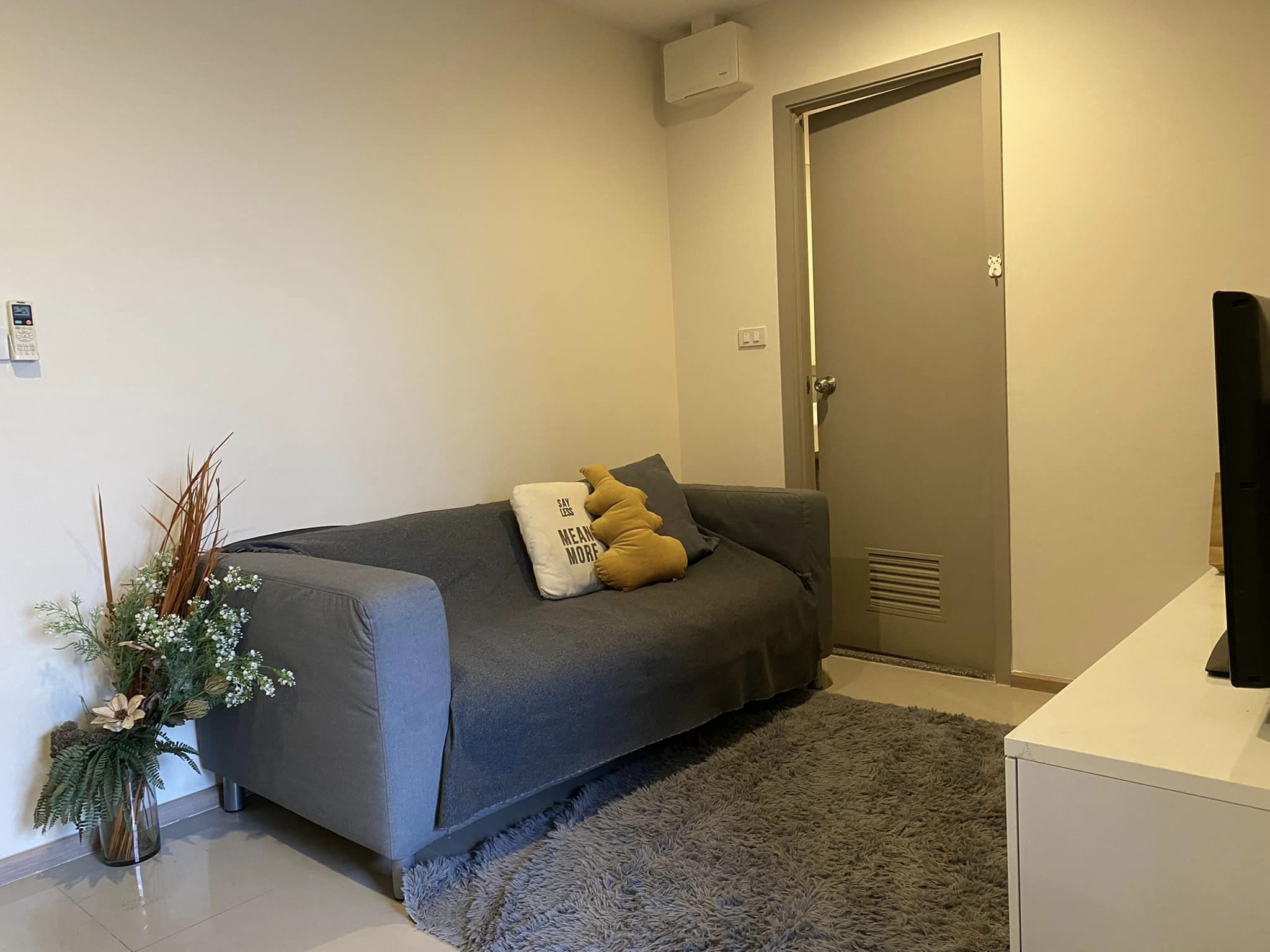 ให้เช่าคอนโด Rich Park @ Chaophraya (ริชพาร์ค แอท เจ้าพระยา) คอนโดติดสถานีรถไฟฟ้าไทรม้า ขนาดพื้นที่ 32 ตรม. 1 ห้องนอน 1ห้องน้ำ (แยกเปียกแห้ง+เครื่องทำน้ำอุ่น)