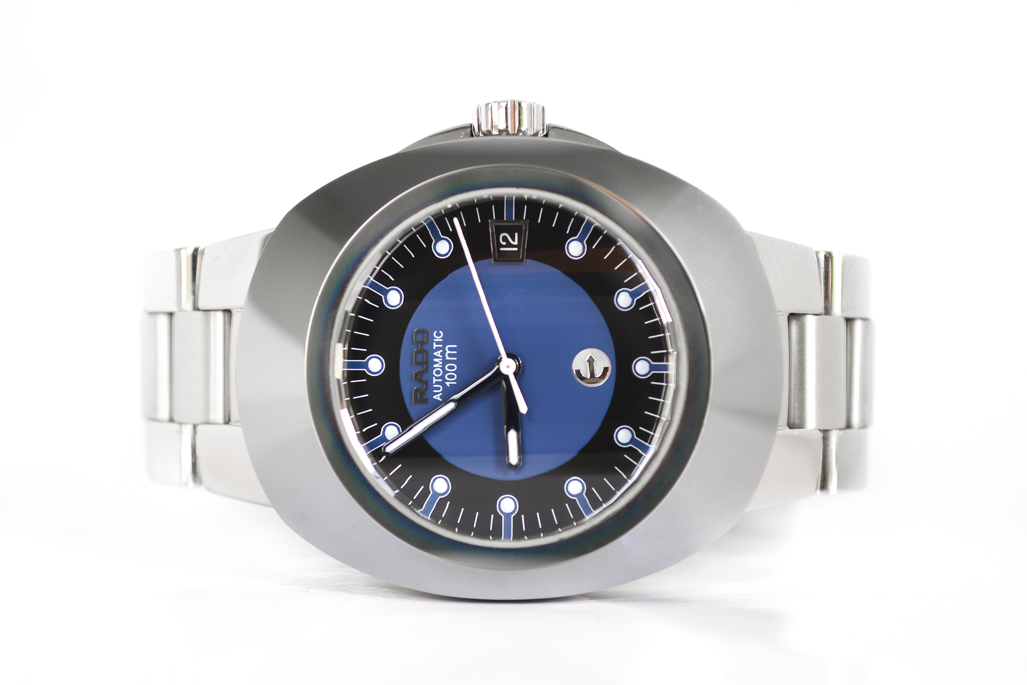 Rado Diastar Original Automatic เรือนเหล็ก หน้าน้ำเงิน