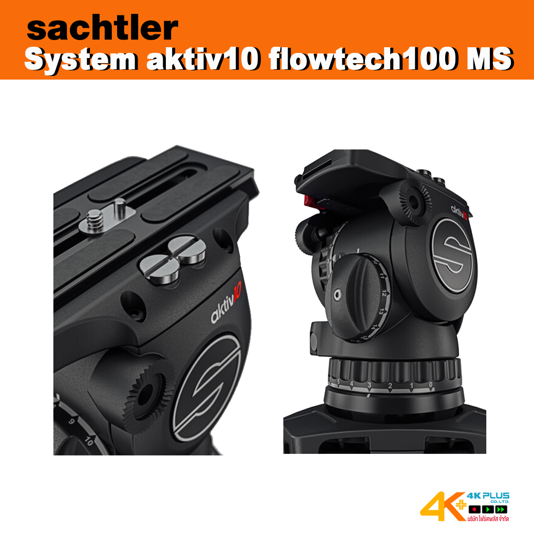 Sachtler aktiv10 flowtech100 MS Tripod System