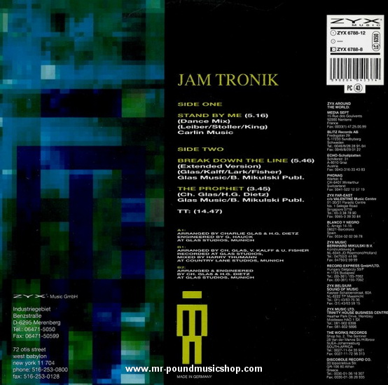 Jam Tronik - Stand By Me (Dance Mix)