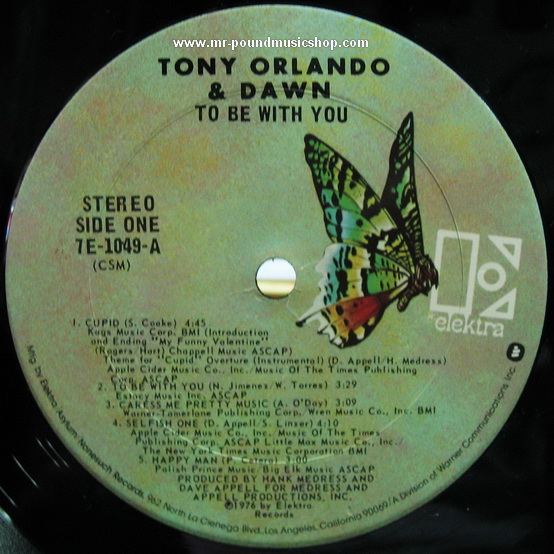 Tony Orlando & Dawn - To Be With You