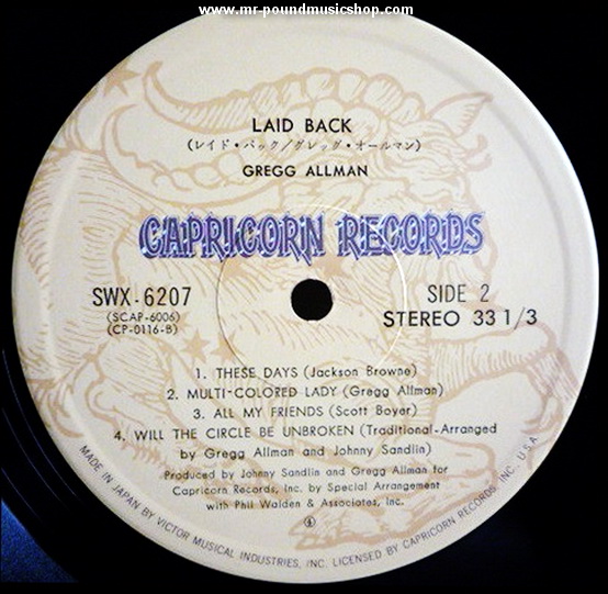 Gregg Allman - Laid Back