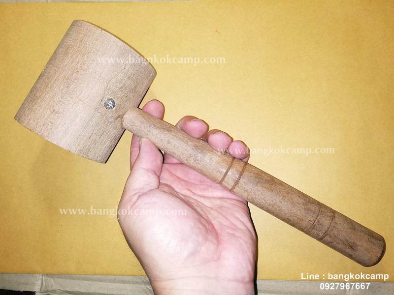 ค้อนไม้ประดู่ ยาว11 3/8นิ้ว.....ใช้ตอกงานเกี่ยวกับหนังได้, หรืองานตอกที่กลัวตัวตอกหัวจะพังใช้ไม้ตอกจะช่วยซับแรงครับ, ตอกลิ่มไม้, ตีระฆังได้