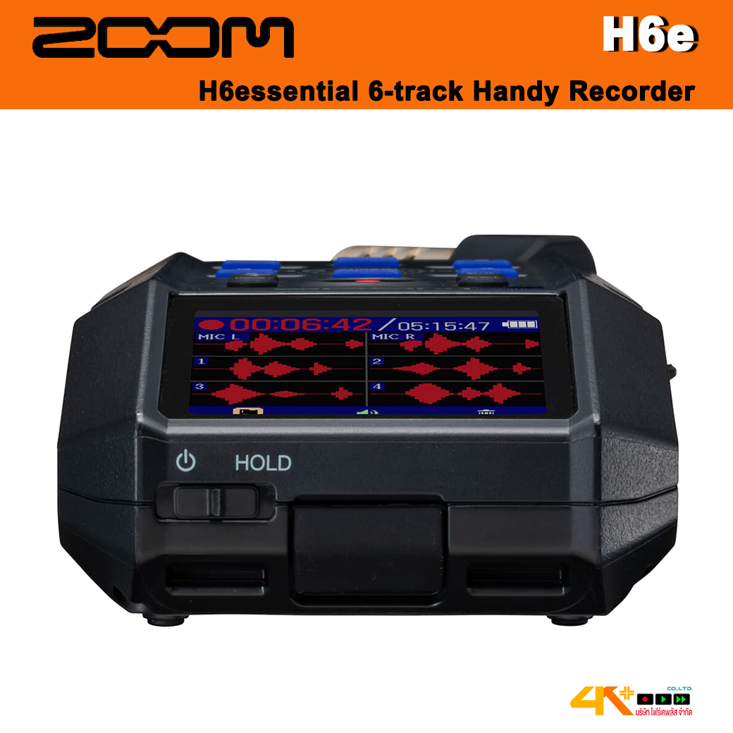 ZOOM H6e H6essential 6-track Handy Recorder