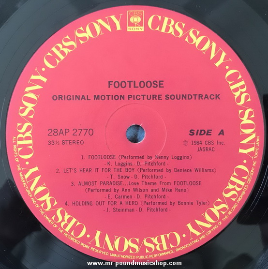 Various Artists - Footloose (Original Motion Picture Soundtrack)