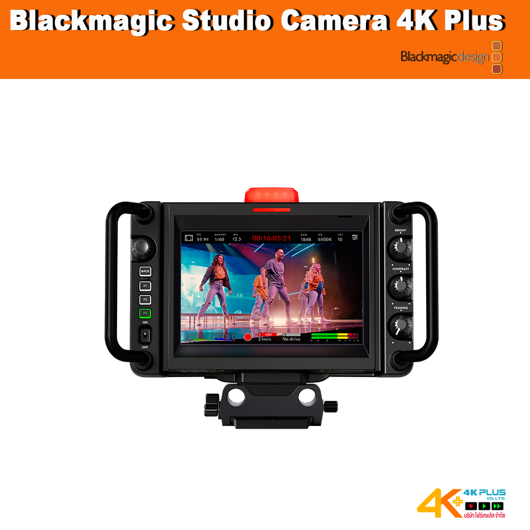 Blackmagic Studio Camera 4K Plus
