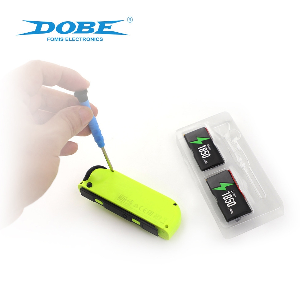 DOBE แบตเตอรี่จอยคอน V.1 V.2 OLED 1850 mAh แพ็ค 2 ก้อน TNS-2158