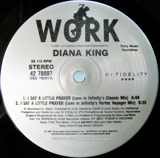 Diana King - I Say A Little Prayer (From OST. My Best Friend's Wedding)