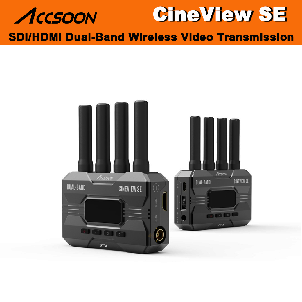 Accsoon CineView SE SDI/HDMI Wireless Video Transmission System ระยะ 350 เมตร
