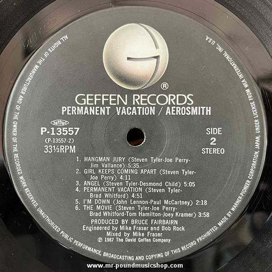 Aerosmith - Permanent Vacation