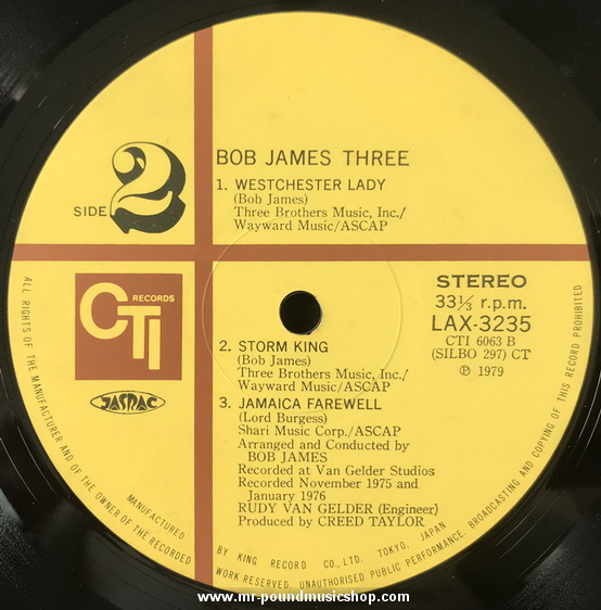 Bob James - Three