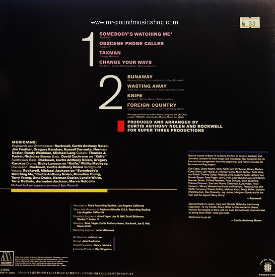 Rockwell - Somebody's Watching Me