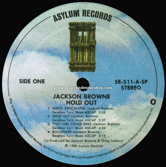 Jackson Browne - Hold Out