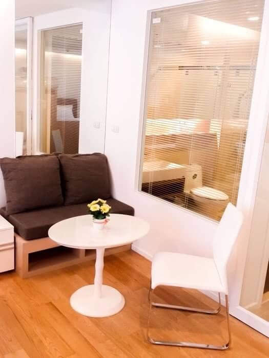 ขาย / เช่าคอนโด 15 Sukhumvit Residences (15 สุขุมวิท เรสซิเด็นท์) ห้องสตูดิโอ ขนาด 28.1 ตรม ชั้น 7 ห้องแต่งครบพร้อมอยู่