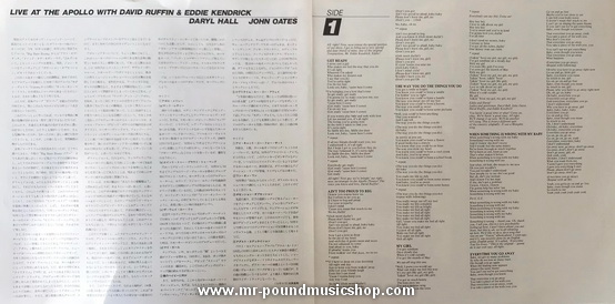 Daryl Hall & John Oates With David Ruffin & Eddie Kendrick - Live At The Apollo