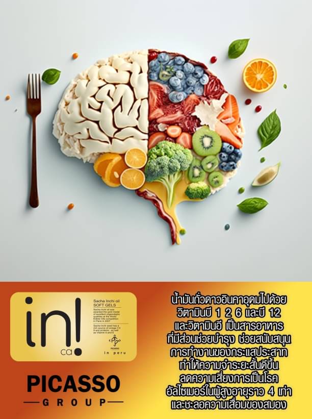 อินคา อออยด์ ดูแลระบบประสาทและสมอง (50เม็ด/กล่อง)