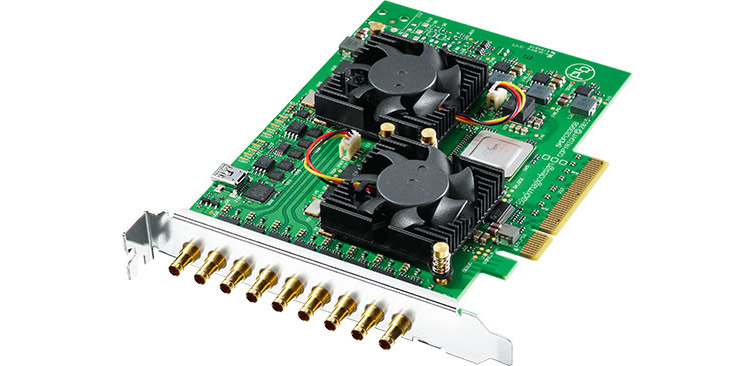 DeckLink Quad 2 Eight channel PCIe video capture and playback