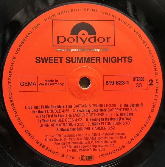 Various Artists - Sweet Summer Nights