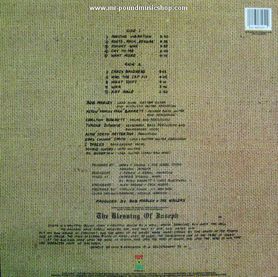 Bob Marley & The Wailers - Rastaman Vibration