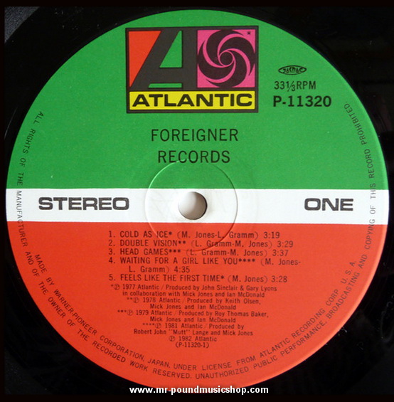 Foreigner - Records