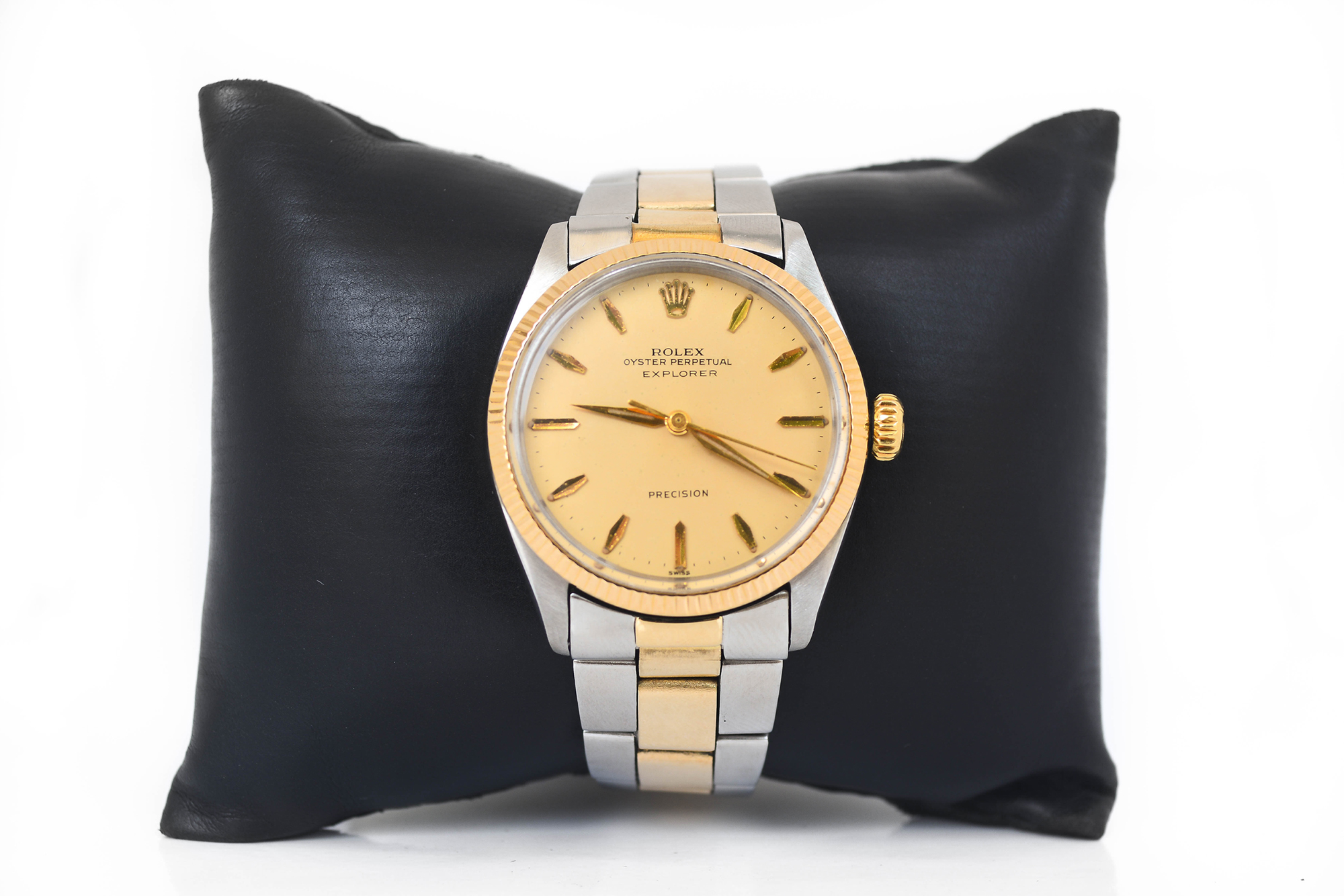 Rolex Oyster Perpetual Explorer 2tone 18K Automatic Man Size