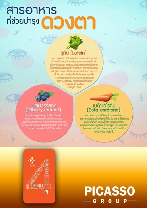 Super4 oil อาหารเสริมสำหรับดวงตา