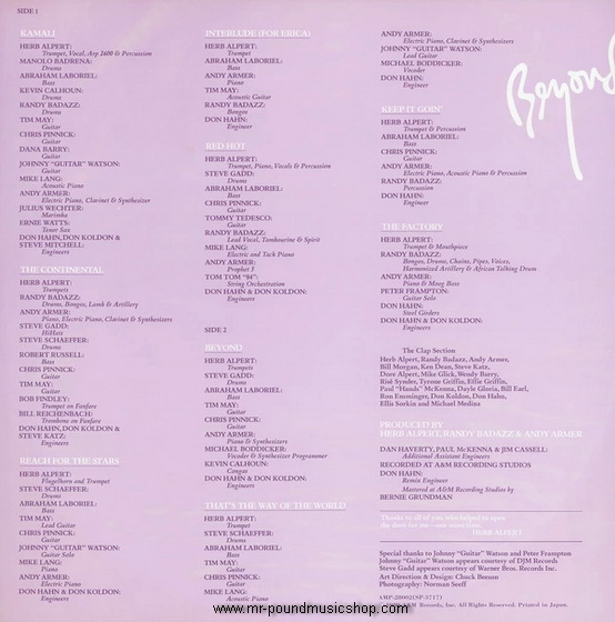 Herb Alpert - Beyond