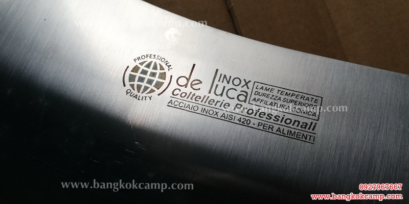 มีดสับ มีดปังตอ ใบวัสดุุ INOX น้ำหนักกำลังดี (ใบ6.25นิ้ว)