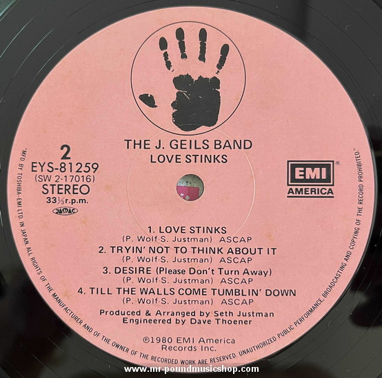 The J. Geils Band - Love Stinks