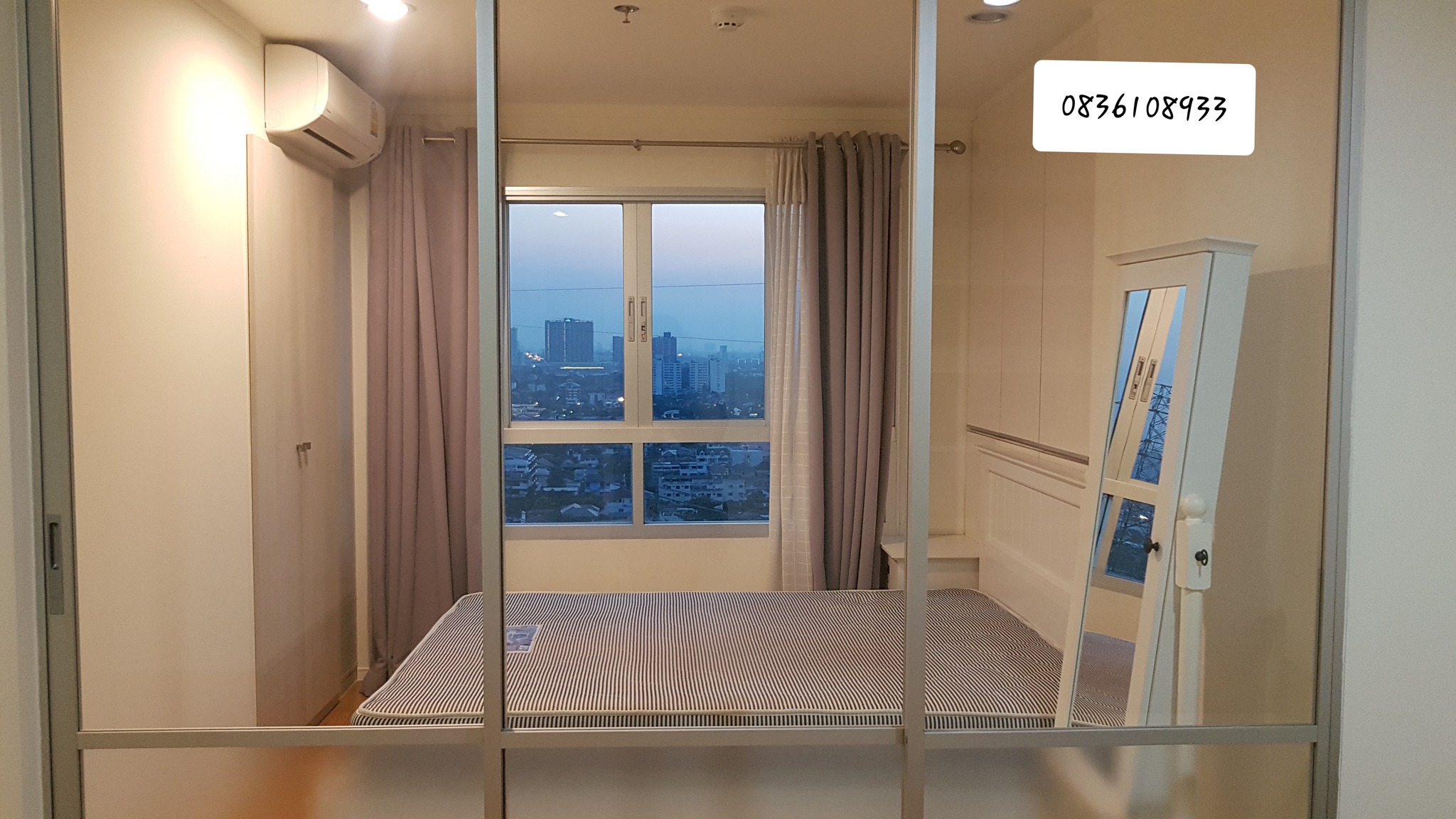 คอนโด ลุมพินี วิลล์ ประชาชื่น-พงษ์เพชร 2 ถนนประชาชื่น แขวงวงศ์สว่าง เขตบางซื่อ กทม ใกล้ The Mall งามวงศ์วาน ค่าเช่า 7,500บาท/เดือน