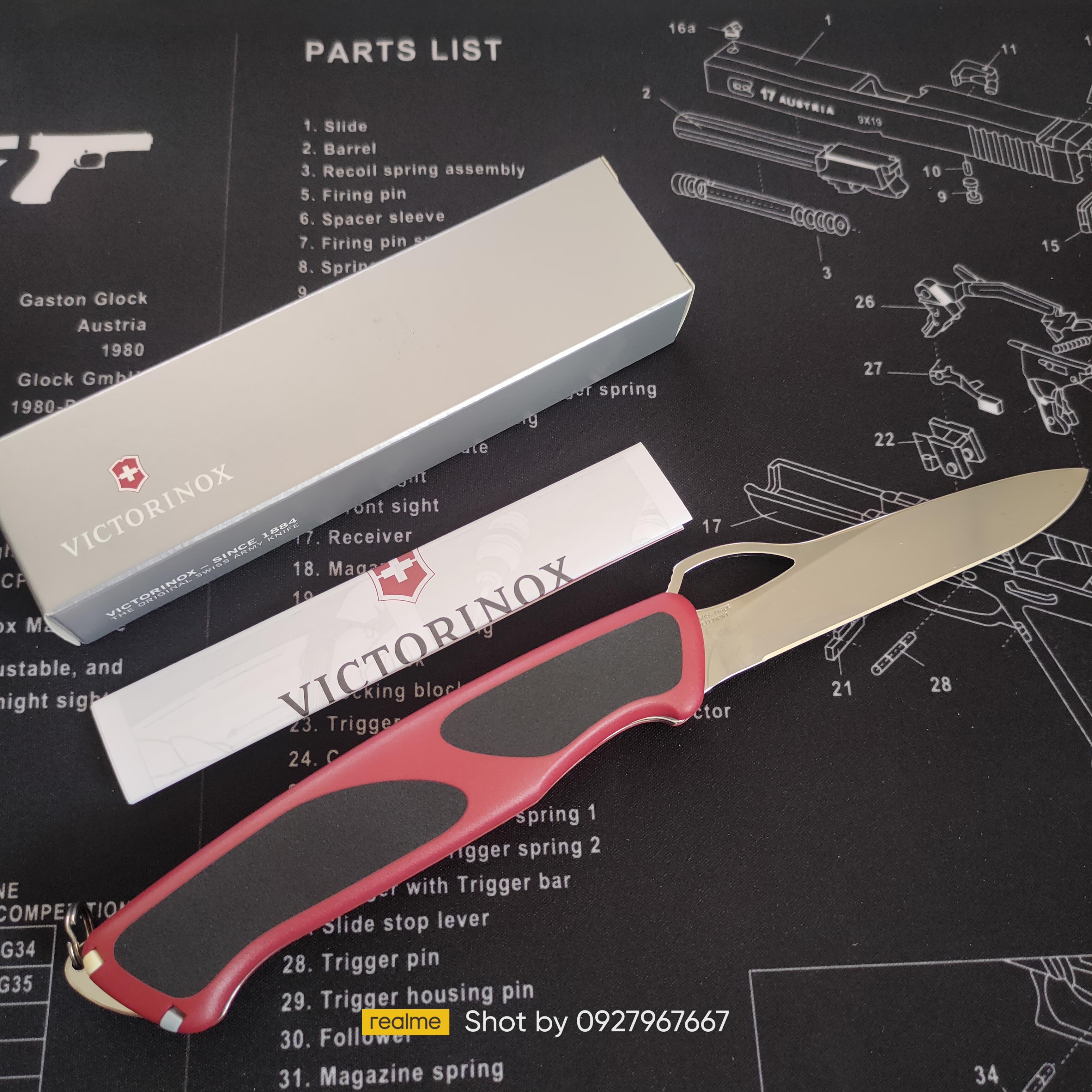 มีดพับอเนกประสงค์ Victorinox Ranger Grip 63 (0.9523.MC)