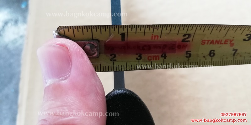 มีดสับ มีดปังตอ ใบวัสดุุ INOX น้ำหนักกำลังดี (ใบ6.25นิ้ว)