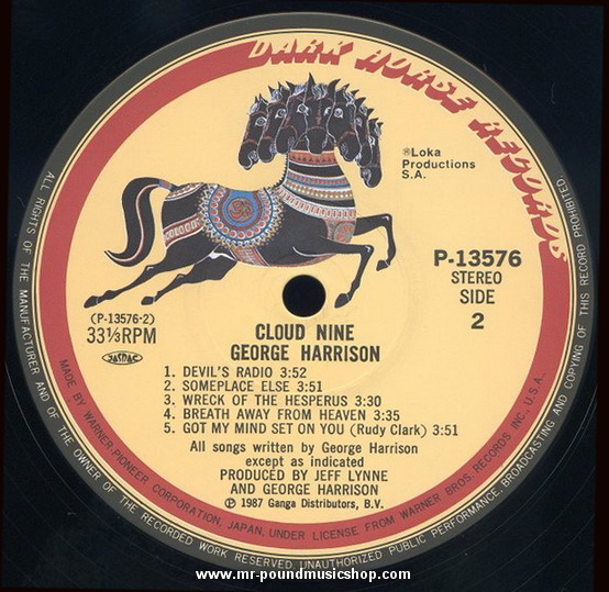 George Harrison - Cloud Nine