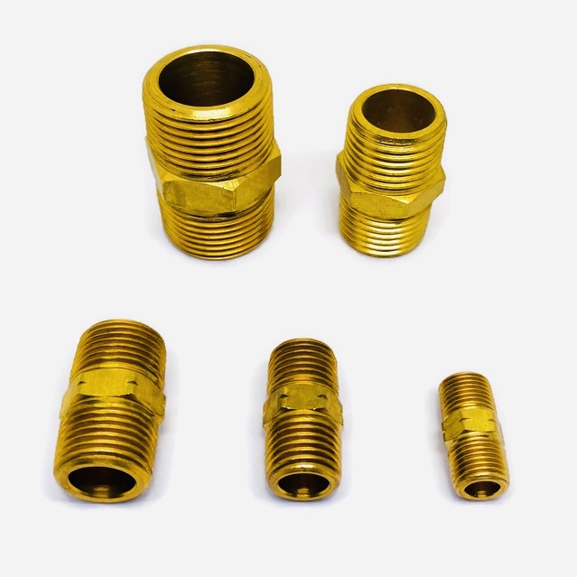 นิปเปิ้ลทองเหลือง Nipple เกลียวนอก