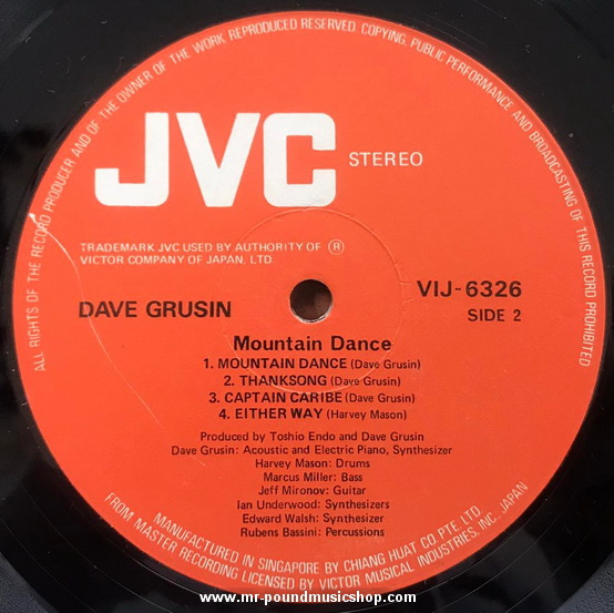 Dave Grusin - Mountain Dance