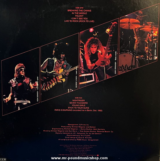 Dokken - Breaking The Chains