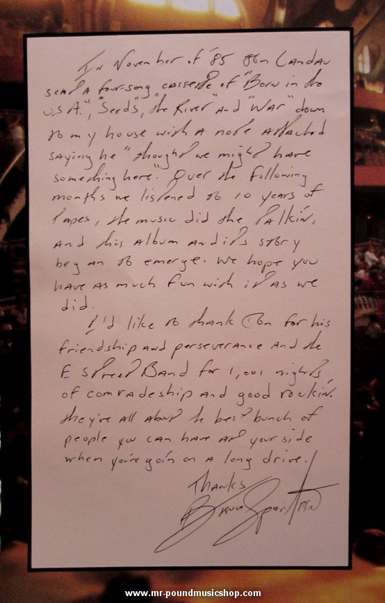 Bruce Springsteen & The E-Street Band - Live / 1975-85