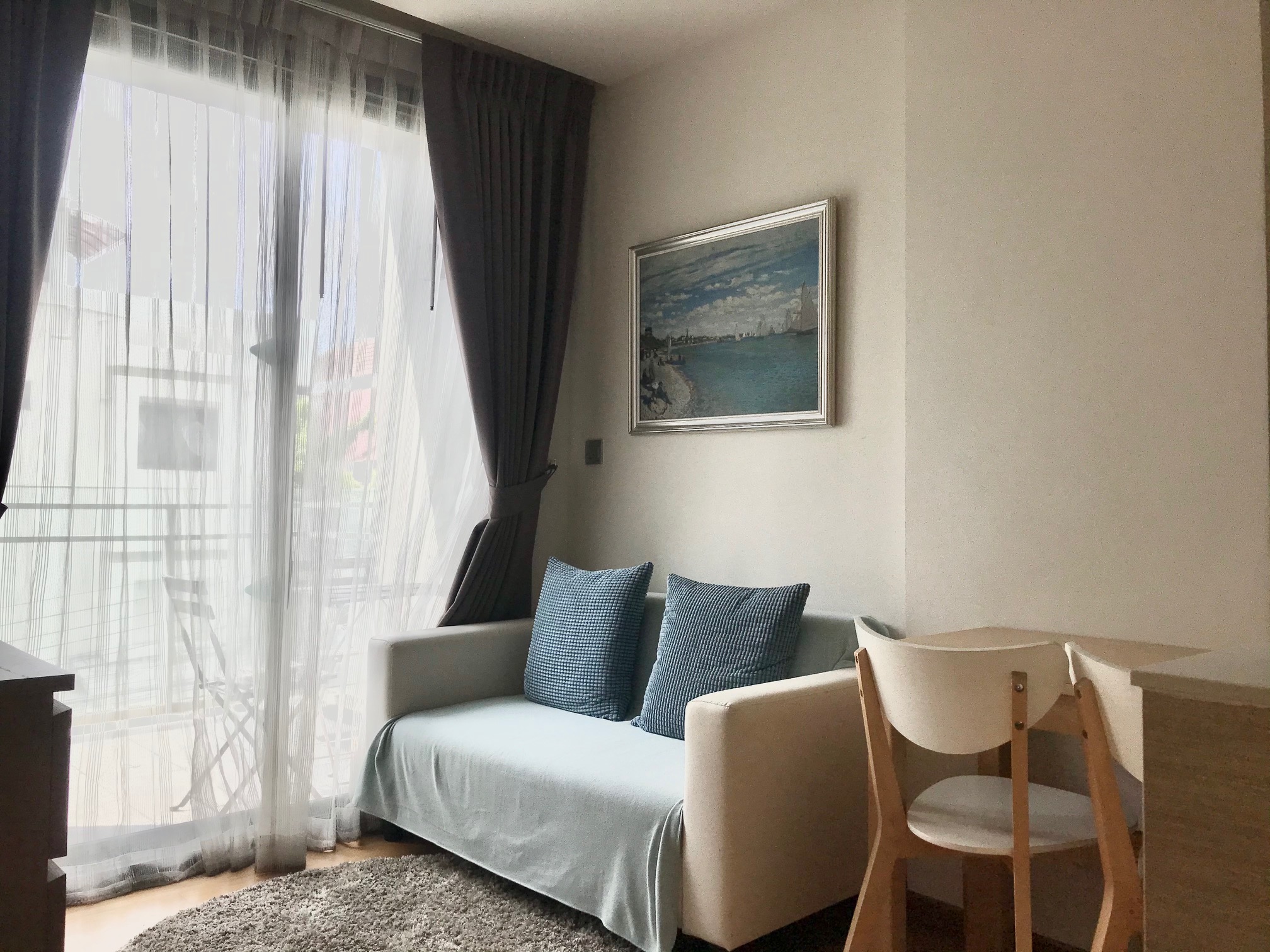 ขาย / เช่าคอนโด Via Botani (เวีย โบทานี) 1 ห้องนอน 1 ห้องน้ำ (ไม่มีอ่าง) ชั้น 3 ขนาด 37 ห้องแต่ครบ