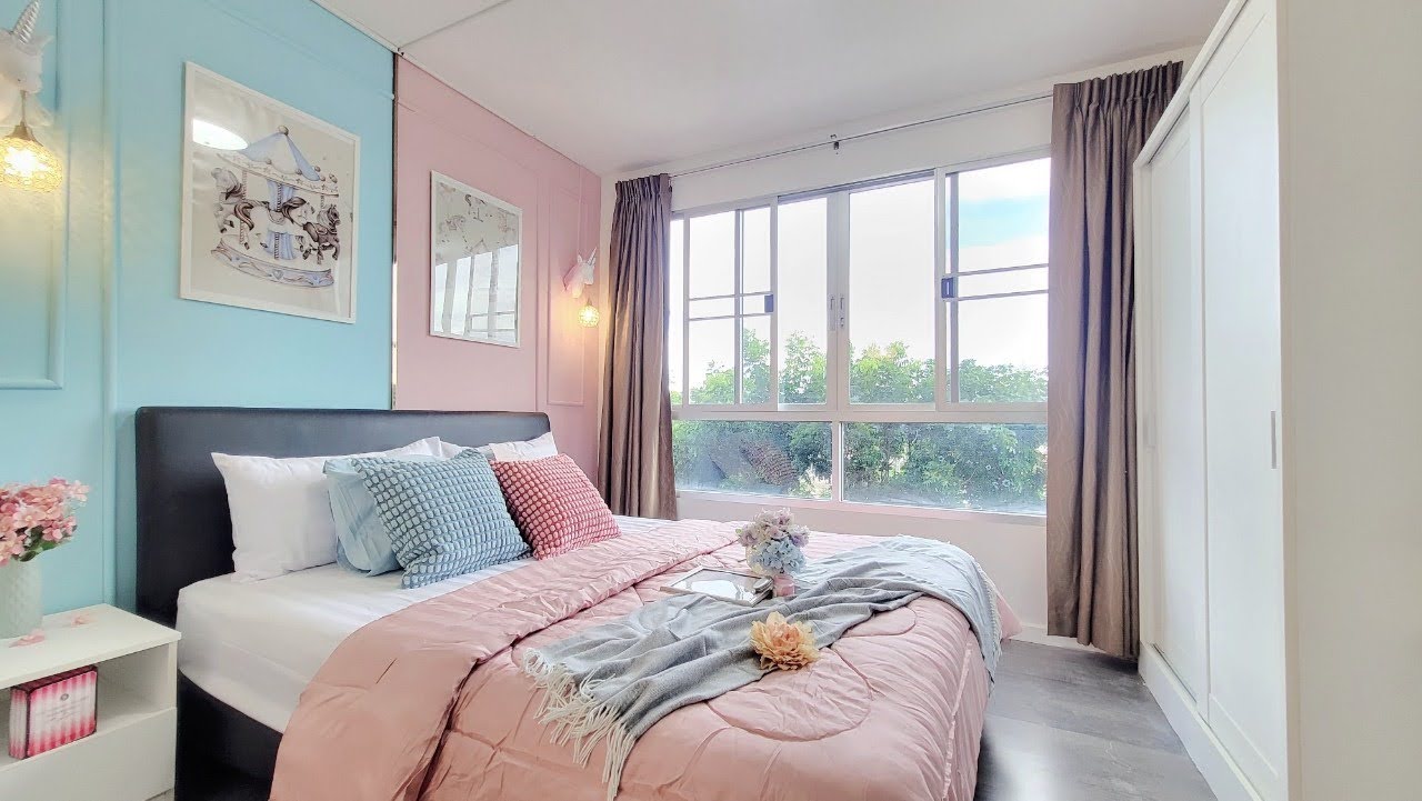 ให้เช่าคอนโด ดีคอนโด แคมปัส รีสอร์ท บางนา (dCondo Campus Resort Bangna 1 ห้องนอน