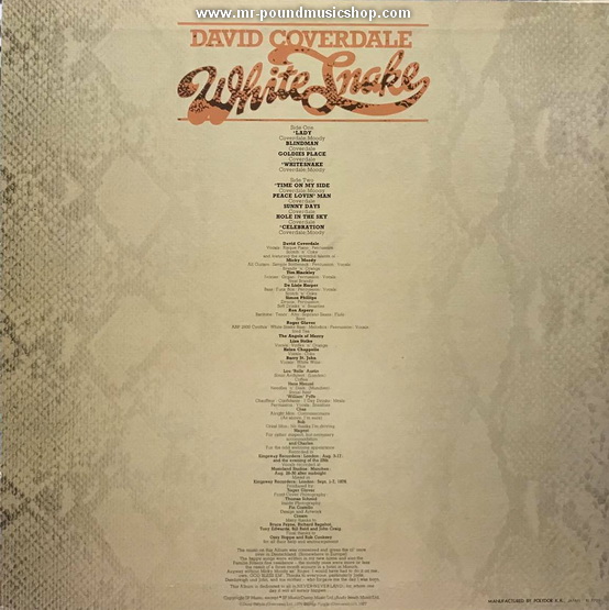 David Coverdale - Whitesnake
