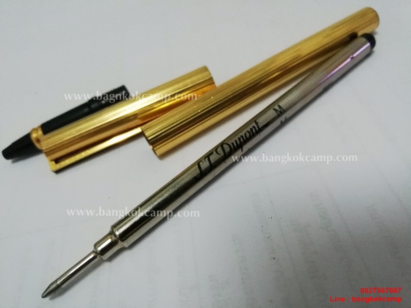 ปากกาดูปองท์ St.Dupont ทอง18K Made in France ของแท้ สภาพดีมาก