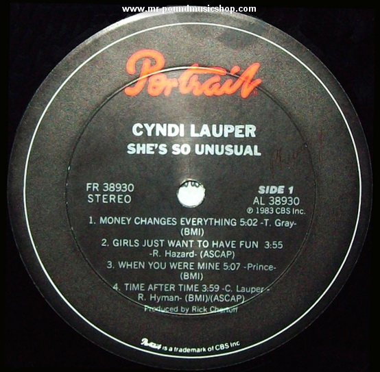 Cyndi Lauper - She's So Unusual