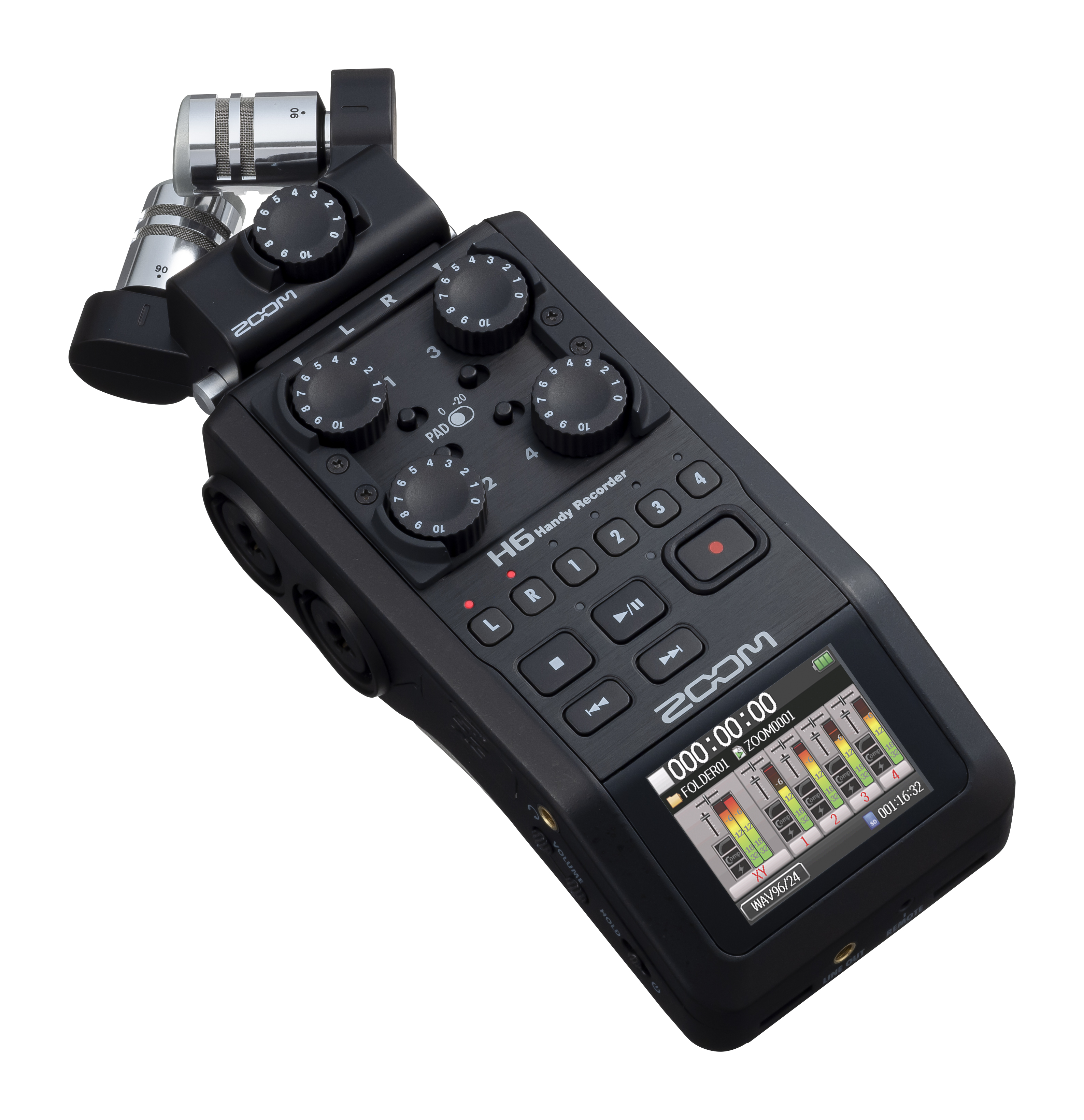 Zoom H6 Black Handy Recorder