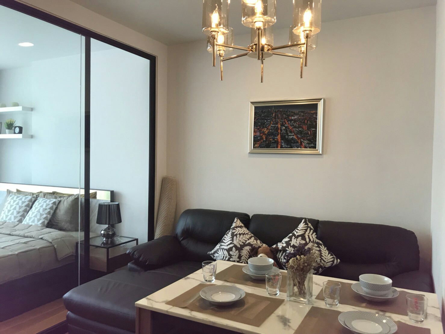 ให้เช่าคอนโด Noble Revo Silom (โนเบิล รีโว สีลม) 1 ห้องนอน 1 ห้องน้ำ