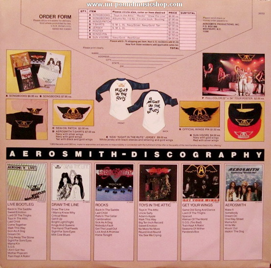 Aerosmith - Night in The Ruts