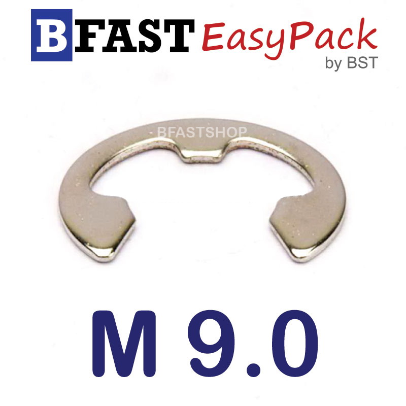 แหวนตัวอี M9.0 ( 10 ตัว/ถุง )