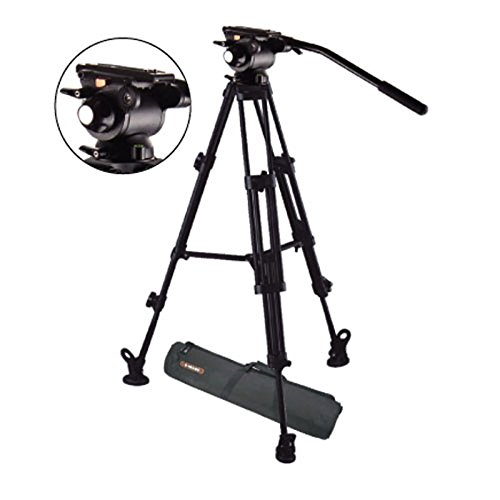 E-Image EG03AB Genting Video Tripod Kit ขาตั้งกล้องวิดีโอรับน้ำหนักสูงสุด 5 Kg
