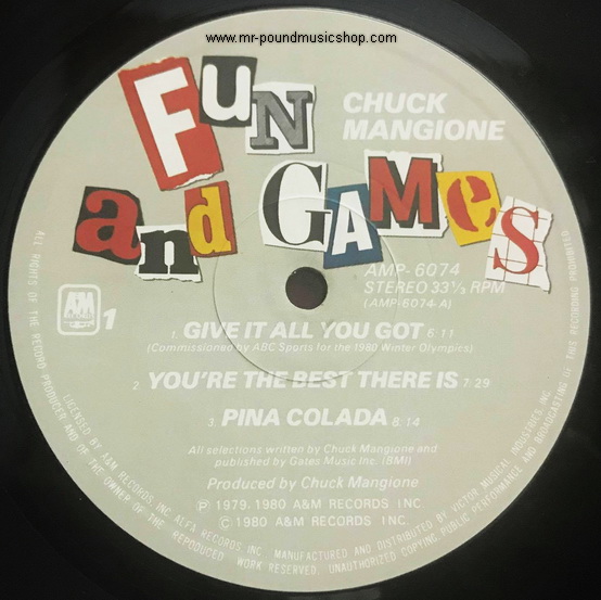 Chuck Mangione - Fun And Games